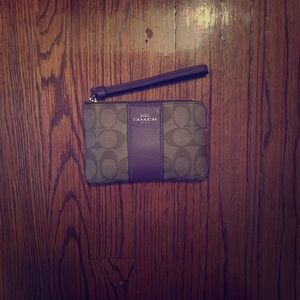 Coach wristlet